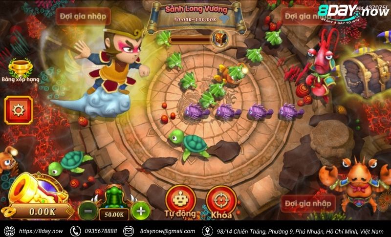 Giao dien game Dai Thanh Bat Ca 8Day - Hinh 2